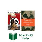 İş Bankası Kültür Yayınları Naziler Ve Atatürk + Geometri + Dünya Klasiği Hediye