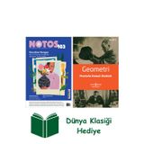 İş Bankası Kültür Yayınları Notos Öykü Dergisi Sayı - 103 + Geometri + Dünya Klasiği Hediye