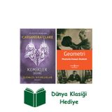 İş Bankası Kültür Yayınları Ölümcül Oyuncaklar 1. Kitap - Kemikler Şehri + Geometri + Dünya Klasiği Hediye