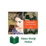 İş Bankası Kültür Yayınları Piruze - Şam'Da Bir Türk Gelin + Geometri + Dünya Klasiği Hediye