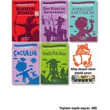 İş Bankası Kültür Yayınları Robin Hood Don Kişot Un Serüvenleri Korkusuz Kaptanlar Çocukluk Yeşilin Kızı Anne