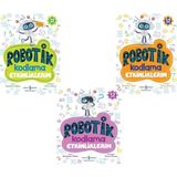 İş Bankası Kültür Yayınları Robotik Kodlama Etkinliklerim / 3 Kitap Set - Muammer Özkan - Iş Bankası Kültür Yayınları
