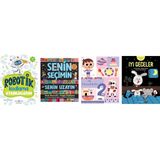 İş Bankası Kültür Yayınları Robotik Kodlama Etkinliklerim + 3 Kitap (Set)