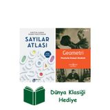 İş Bankası Kültür Yayınları Sayılar Atlası 1 - Doğal Sayılar + Geometri + Dünya Klasiği Hediye