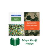 İş Bankası Kültür Yayınları Sel Gider Kum Kalır + Geometri + Dünya Klasiği Hediye