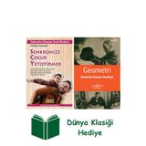 İş Bankası Kültür Yayınları Senkronize Çocuk Yetiştirmek + Geometri + Dünya Klasiği Hediye
