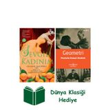 İş Bankası Kültür Yayınları Sevgili Kadınım + Geometri + Dünya Klasiği Hediye