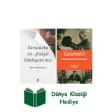 İş Bankası Kültür Yayınları Sorularla 20. Yüzyıl Edebiyatımız + Geometri + Dünya Klasiği Hediye