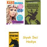 İş Bankası Kültür Yayınları Süper Kare Bulmaca- 5: Bulmaca Çözün Hafızanızı Güçlendirin + Dünyanın Merkezine Yolculuk + Siyah Inci Hediye