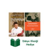 İş Bankası Kültür Yayınları Tarih - Toplum - Siyaset Üçgeninde İnsan - Düşün Yazıları 2 + Geometri + Dünya Klasiği Hediye