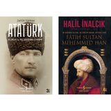 İş Bankası Kültür Yayınları Türk Tarihi Serisi 2 Kitap Set ( Atatürk – Kurucu Felsefenin Evrimi, Fâtih Sultan Mehemmed Han )