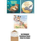 İş Bankası Kültür Yayınları Uykusu Gelen Minikler + 3 Kitap Seti + Okuma Sticker'ları Hediye - Hayır