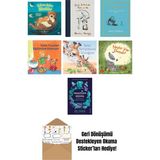 İş Bankası Kültür Yayınları Uykusu Gelen Minikler + 7 Kitap Seti + Okuma Sticker'ları Hediye - Hayır