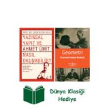 İş Bankası Kültür Yayınları Yazınsal Yapıt Ve Ahmet Ümit Nasıl Okunabilir? + Geometri + Dünya Klasiği Hediye