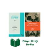 İş Bankası Kültür Yayınları Yüksekokullar Anatomi Ders Kitabı + Geometri + Dünya Klasiği Hediye