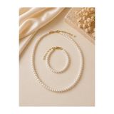 i&s design İnci Set - Kolye & Bileklik