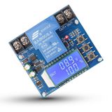 IS Düşük Voltaj Bağlantı Kesme, Icstation DC 6V-60V Düşük Voltaj Kesme, LCD Ekranlı 30A Düşük Voltaj Koruyucu, Bağlantı Kesme Anahtarı Modülü Şarj Deşarj Koruma Panosu Kurşun Asit Lityum Pil için