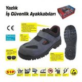 İş Güvenlik Ayakkabısı Süet Deri Çelik Burunlu No: 43