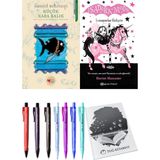 Isadora Moon 7 Lunaparka Gidiyor ve Küçük Kara Balık 2'li Set - Kalem