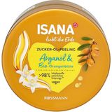 Isana Argan Yağı ve Portakal Çiçeği Özlü Nazik Vücut Peelingi 230 g – Kadınlar İçin, Vegan, Dermatolojik Onaylı