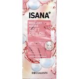 Isana Arındırıcı Yüz Maskesi Peel Off Soft Pearl 2 x 8 ml Tüm Cilt Tipleri İçin Parlaklık Verir - Off Pink Pearl 2x8 Ml