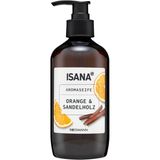 Isana Aroma Sıvı Sabun Portakal&Sandal Ağacı 350 ml Vegan ve pH Ciltle Uyumlu Temizleyici