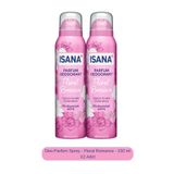 ISANA Deo-Parfüm Sprey - Floral Romance - 150 ml X2 Adet