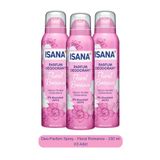 ISANA Deo-Parfüm Sprey - Floral Romance - 150 ml X3 Adet