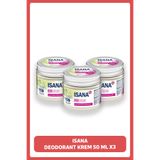ISANA Deodorant Kremi 50 ml X3 Adet
