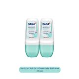 ISANA Deodorant Roll On 24 Saate Kadar Etkili 50 ml X2 Adet