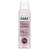 Isana Kadın Sprey Deodorant Ferah Koku 150 ml Ekstra Dry 72H Etkili Koruma