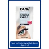 ISANA KAS VE KIRPIK BOYASI 10ML SIYAH