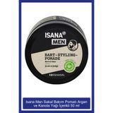 ISANA MEN Men Sakal Bakım Pomatı Argan ve Kanola Yağı İçerikli 50 ml