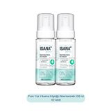 ISANA Pure Yüz Yıkama Köpüğü Niacinamide 150 ml X2 Adet