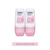ISANA Roll On Çiçek 50 ml X2 Adet