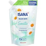 Isana Sıvı Sabun Yedek Papatya Kokulu Hassas Ciltler İçin 850 ml Vegan Ürün