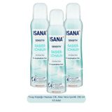 ISANA Tıraş Köpüğü Hassas Cilt, Aloe Vera Içerikli 150 ml X3 Adet
