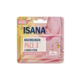 Isana Yedek Tıraş Bıçağı 3 Bıçaklı 4'lü