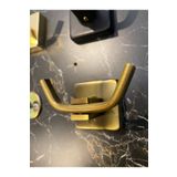 İSAOĞLU YAPI Antik Gold Bornozluk Eskitme Askılık Pirinç Premium Paslanmaz Banyo Askılık