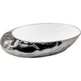 İsaoğlu Yapı Banyo Lavabo Çanak 52/37 Ölçü Silver Gümüş Seramik Lavabo