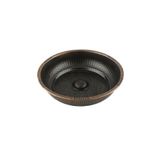 İSAOĞLU YAPI Eskitme Bakır Hamam Tası Ağır Pirinç Kurna Hamam Tas Bronz