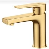 İsaoğlu Yapı Gold Lavabo Bataryası Gold Lavabo Musluğu Modern Tasarım Altın Lavabo Armatür