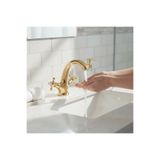İsaoğlu Yapı Gold Vintage Lavabo Armatür Klasik Tasarım Pirinç Materyal Özel Seri Lavabo Bataryası