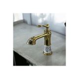 İSAOĞLU YAPI Gold Vintage Lavabo Bataryası Porsalen Tasarım Pirinç Armatür 5 Yıl Garantili