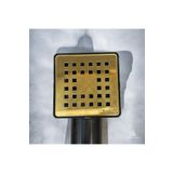 İSAOĞLU YAPI Gold Yer Sifonu Gold Kanal Süzgeç 10*10 Gold Banyo Gider