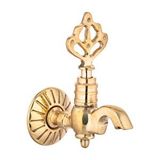 İsaoğlu Yapı Kurna Hamam Musluğu Gold Kurna Bataryası Özel Tasarım Vintage Hamam Musluğu Pirinç Altın