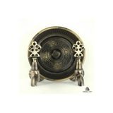 İSAOĞLU YAPI Kurna Muslukları Seti, Antik Gold, 2 Adet Musluk, 1 Adet Hamam Tası