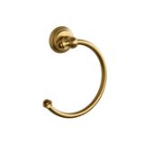 İSAOĞLU YAPI Mat Gold Vintage Banyo Havluluk, Fırçalı Altın, Paslanmaz Pirinç