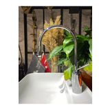 İSAOĞLU YAPI Mutfak Bataryası Gümüş Evye Musluğu Drop Design Modern Tasarım Banyo Ve Mutfak Armatür