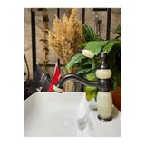 İsaoğlu Yapı Siyah Lavabo Bataryası Mermer Tasarım Country Design Siyah Lavabo Musluğu
